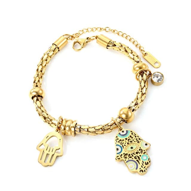 Palm charm bracelet, view 1 of 3